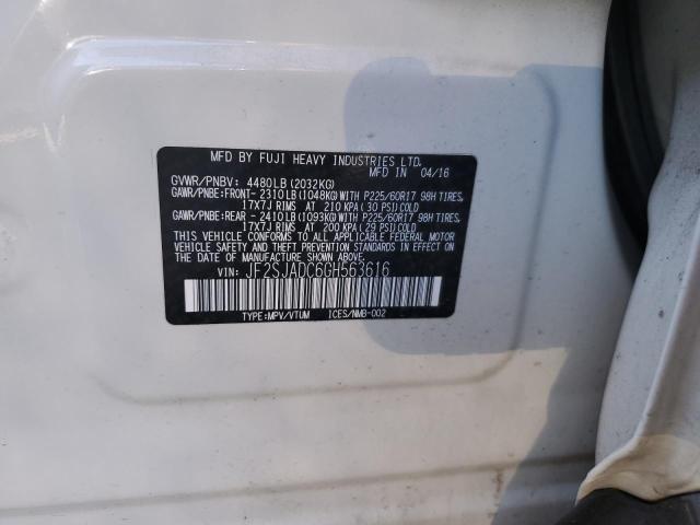 JF2SJADC6GH563616 Subaru Forester 2.5i Premium