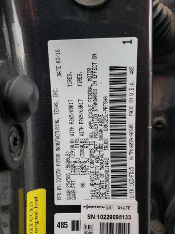 2016 TOYOTA TACOMA DOU - 5TFAZ5CN8GX011442