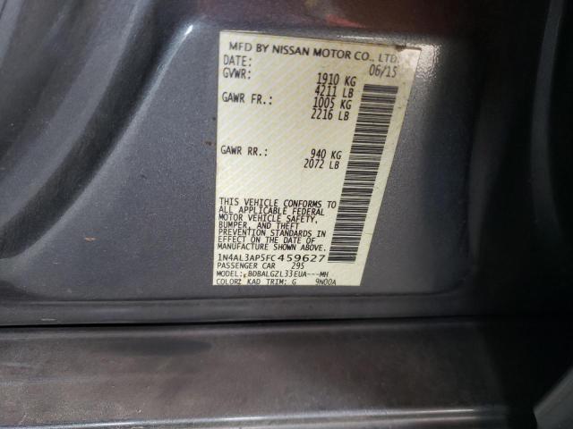 1N4AL3AP5FC459627 Nissan ALTIMA 2.5