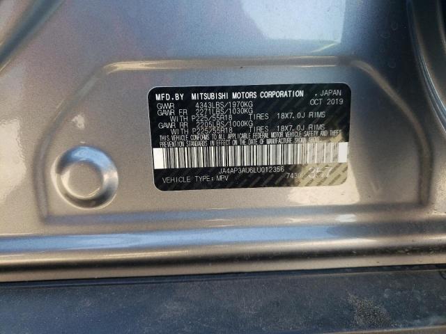 JA4AP3AU6LU012356 Mitsubishi Outlander Sport Es