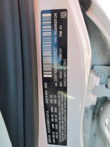 2021 ALFA ROMEO GIULIA SPO - ZARFAMAN6M7639527