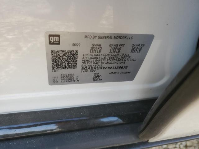 5GAERBKW3NJ186676 Buick Enclave Essence