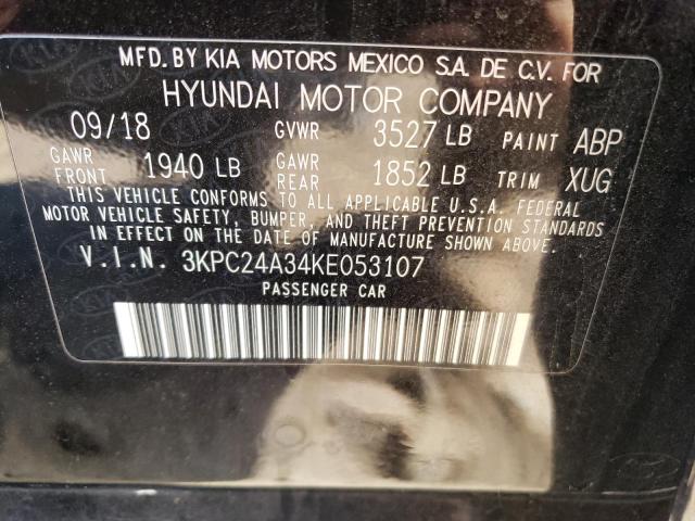 3KPC24A34KE053107 Hyundai Accent SE 12