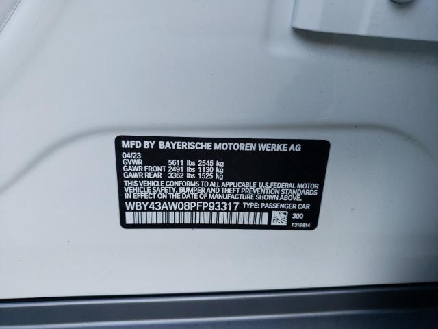 2023 BMW I4 EDRIVE3 - WBY43AW08PFP93317