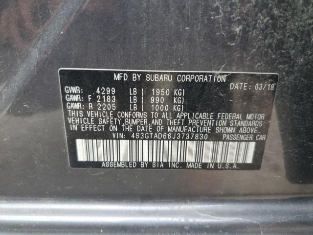 4S3GTAD66J3737830 Subaru Impreza Premium Plus