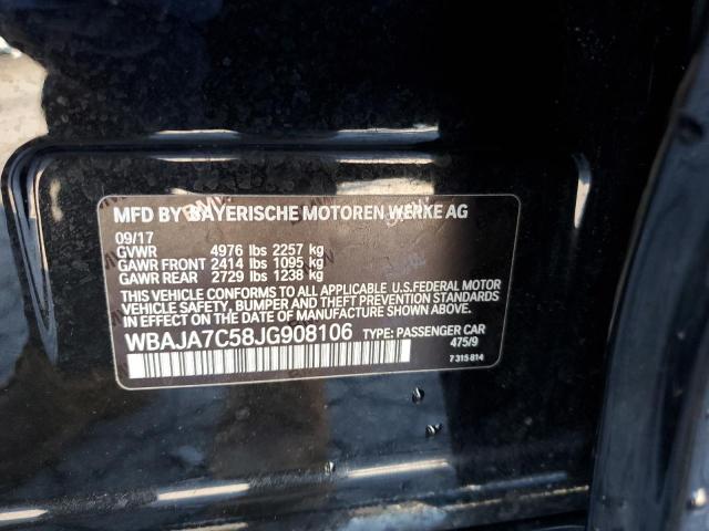 2018 BMW 530 XI - WBAJA7C58JG908106