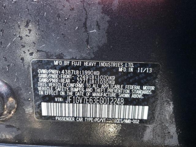 JF1GV7E63EG012248 Subaru Impreza Wrx