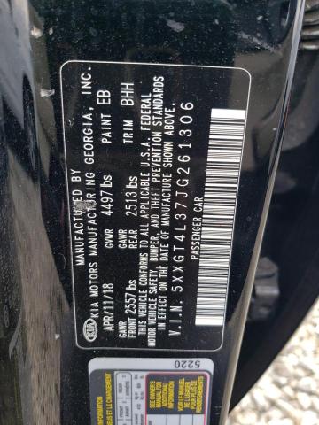5XXGT4L37JG261306 KIA Optima Lx