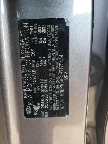 KNDPM3AC1H7175454 KIA Sportage Lx