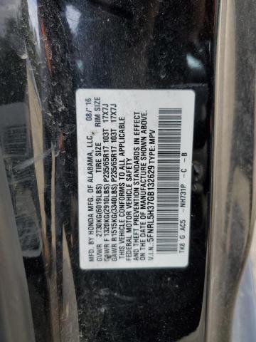 5FNRL5H37GB132629 Honda ODYSSEY SE