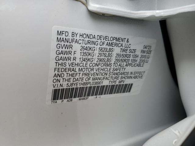 5J8YE1H88PL038901 Acura MDX ADVANC 12