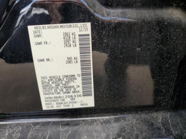 1N4BL4BV8LC206336 Nissan ALTIMA S