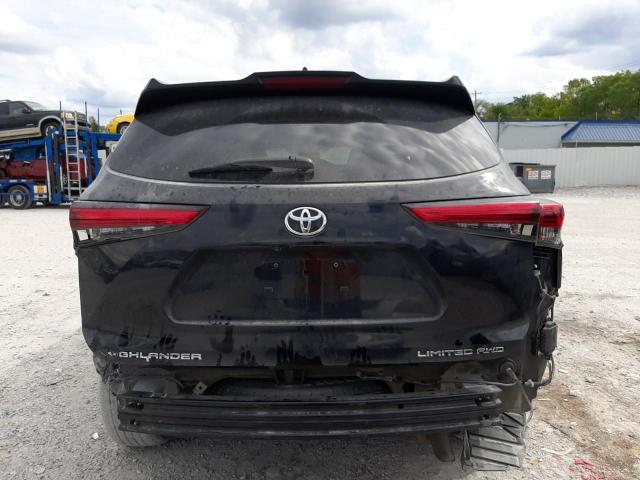 VIN 5TDDZRBH4LS003600 2020 Toyota Highlander, Limited no.6