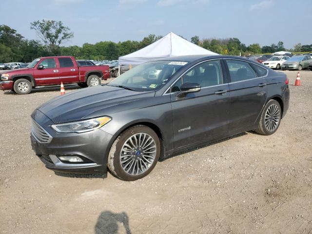 Lot #2429129425 2018 FORD FUSION TIT salvage car
