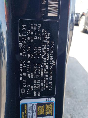 KNDMC5C12G6160558 KIA SEDONA EX
