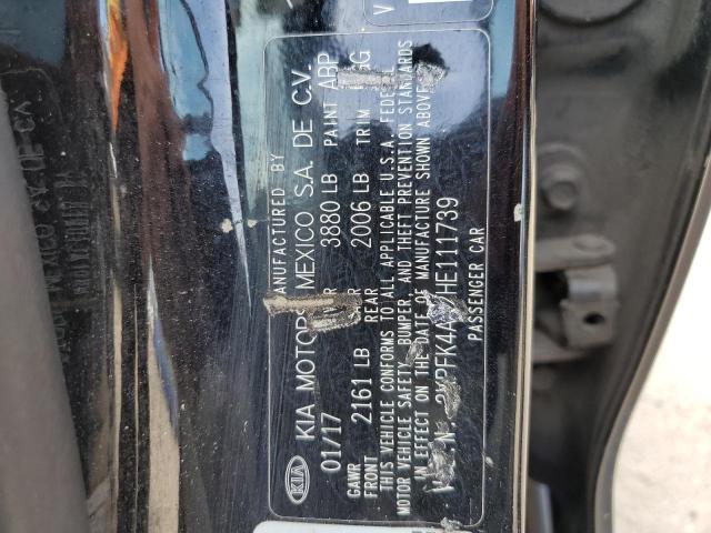 3KPFK4A72HE111739 KIA FORTE LX