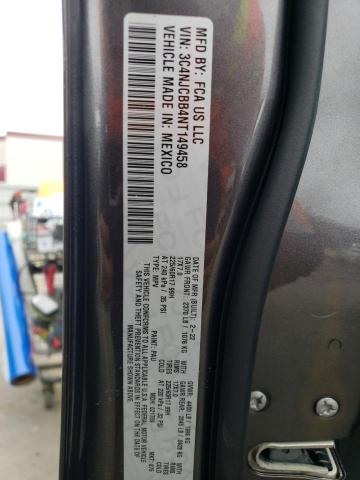 3C4NJCBB4NT149458 Jeep Compass Latitude