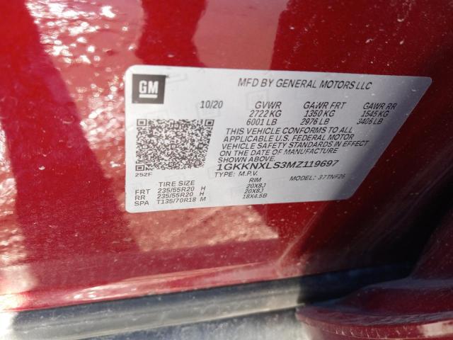 2021 GMC ACADIA DEN - 1GKKNXLS3MZ119697