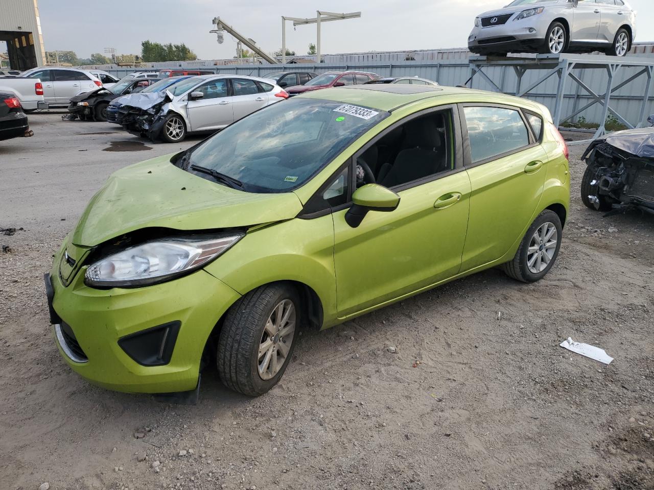 2012 Ford Fiesta Se vin: 3FADP4EJ1CM182367