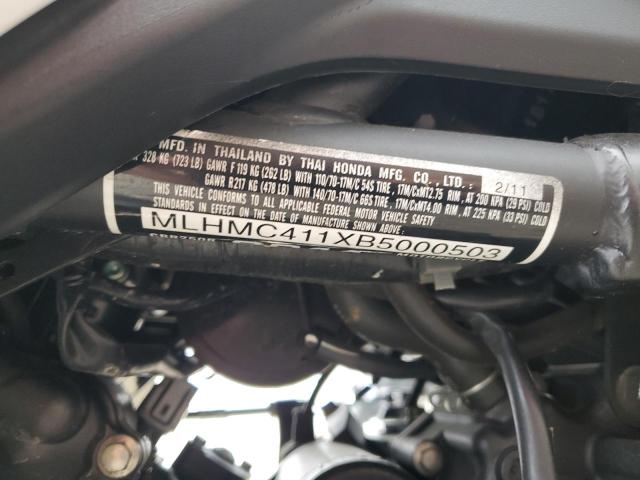 2011 HONDA CBR MLHMC411XB5000503