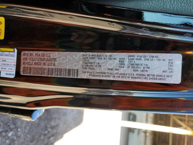 1C6JJTEG5ML539735 Jeep Gladiator Mojave
