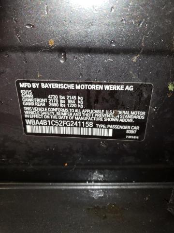 2015 BMW 435 I GRAN - WBA4B1C52FG241158