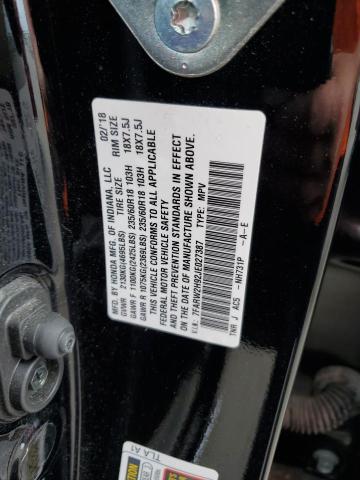 7FARW2H92JE027387 Honda Cr-v Touring
