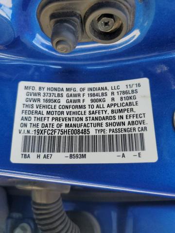 19XFC2F75HE008485 Honda CIVIC EX