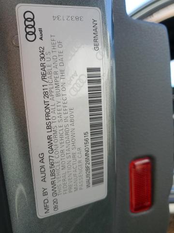 2021 AUDI A6 ALLROAD WAU92BF26MN015615