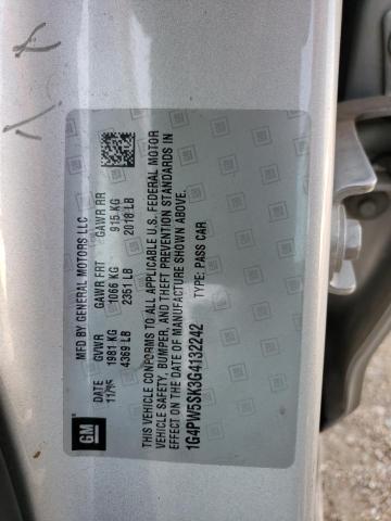 1G4PW5SK3G4132242 Buick Verano Sport Touring
