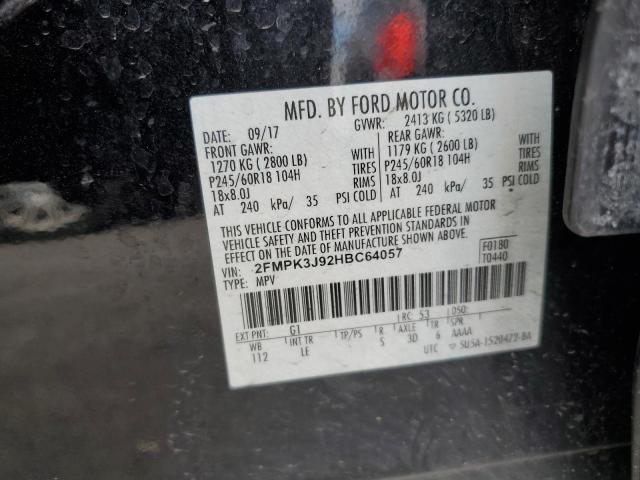 2FMPK3J92HBC64057 Ford EDGE SEL