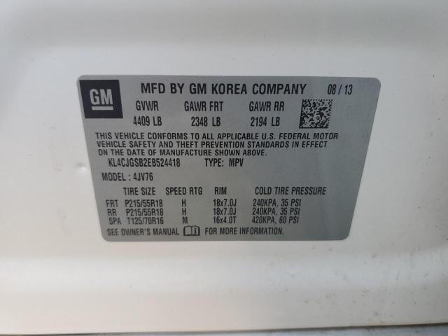 KL4CJGSB2EB524418 Buick Encore