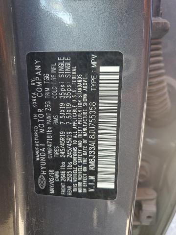 2018 HYUNDAI TUCSON SPO - KM8J33AL8JU755358
