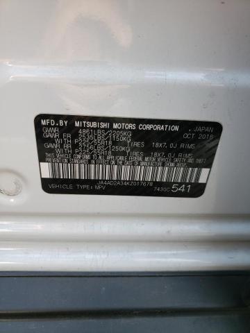 JA4AD2A34KZ017678 Mitsubishi Outlander Es