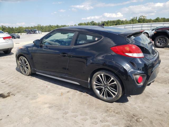 VIN: KMHTC6AEXGU293275 Auction: COPART Lot: 69037303 Location: VA - FREDERICKSBURG KMHTC6AEXGU293275 HYUNDAI VELOSTER 2016 BLACK Photo 2
