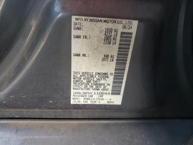 1N4AL3AP1FC110044 Nissan ALTIMA 2.5