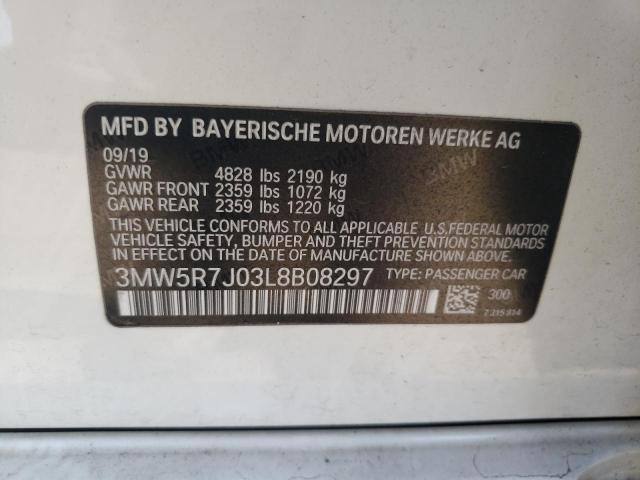 3MW5R7J03L8B08297 BMW 3 Series 330XI 10