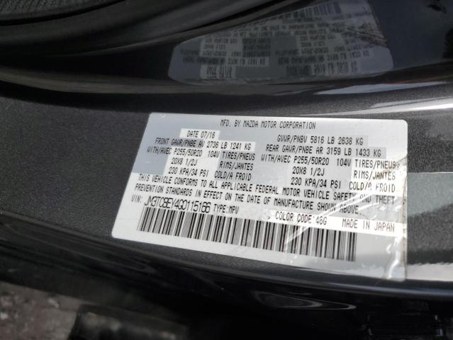 JM3TCBEY4G0115166 Mazda Cx-9 Signature