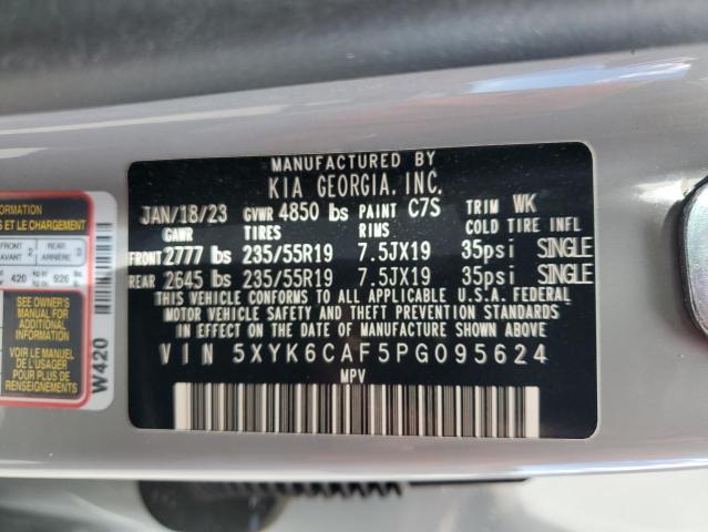 5XYK6CAF5PG095624 KIA Sportage X Line