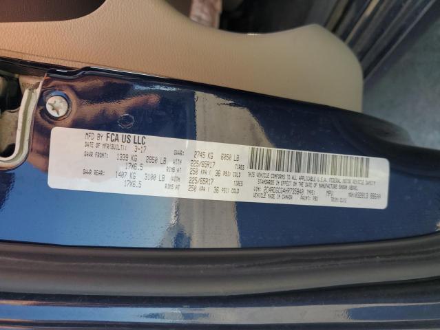 2C4RDGCG4HR735840 Dodge Grand Caravan Sxt
