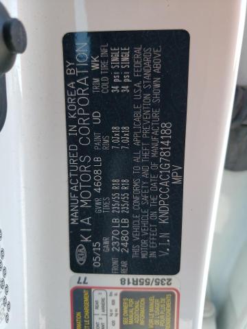 KNDPCCAC1G7814188 KIA Sportage Ex