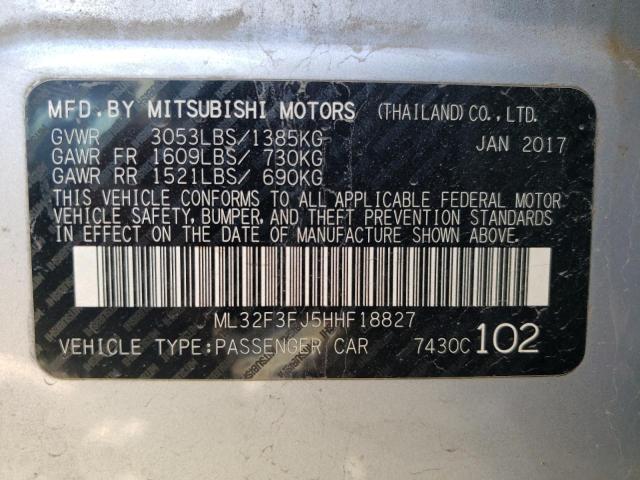 ML32F3FJ5HHF18827 Mitsubishi Mirage G4 Es