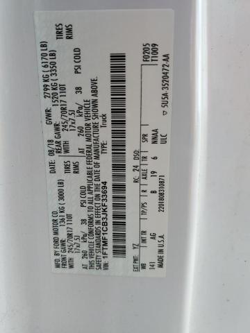 2018 FORD F150 - 1FTMF1CB3JKF33694