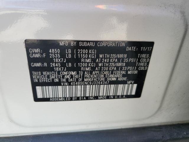 4S4BSENC9J3264347 Subaru Outback 3.6r Limited