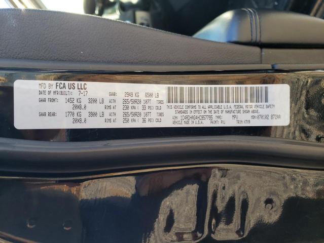 1C4RDHAG4HC957795 Dodge Durango Sxt