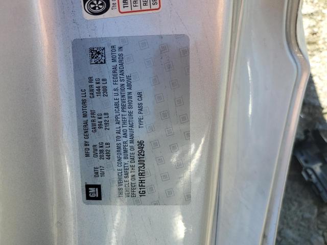 1G1FH1R73J0129496 Chevrolet CAMARO SS