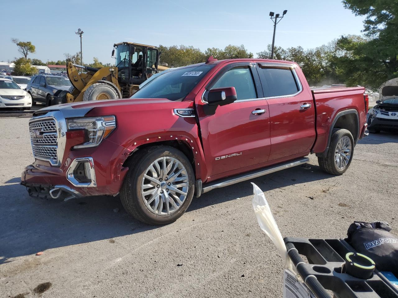 VIN 1GTU9FEL9KZ320459 GMC Sierra K15 2019