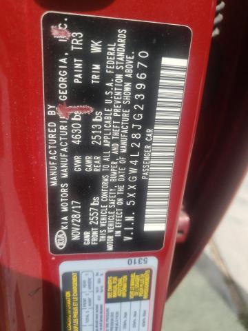 5XXGW4L28JG239670 KIA OPTIMA SX