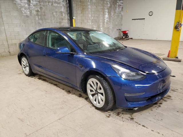 VIN 5YJ3E1EA6NF192121 2022 Tesla MODEL 3 no.4