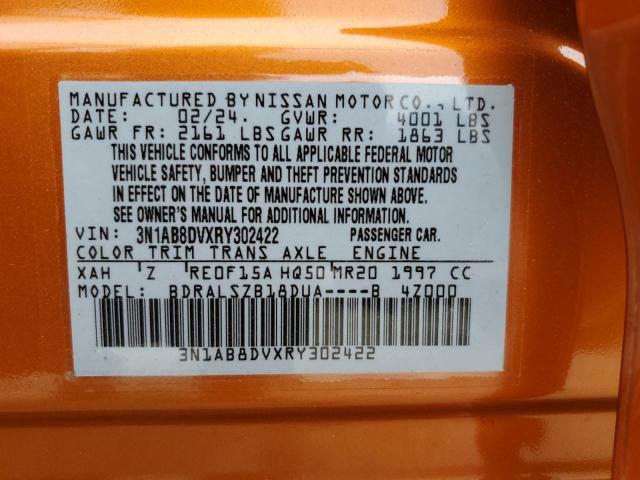 2024 NISSAN SENTRA SR - 3N1AB8DVXRY302422
